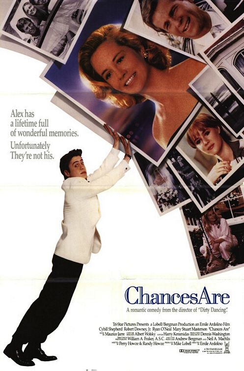 Imagem do Poster do filme 'O Céu se Enganou (Chances Are)'