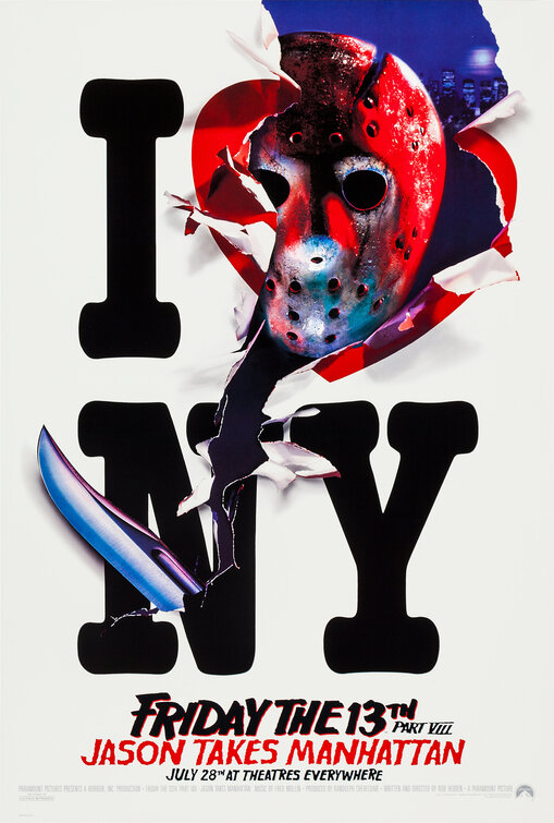 Imagem do Poster do filme 'Sexta-Feira 13 - Parte 8: Jason Ataca Nova York (Friday the 13th Part VIII)'