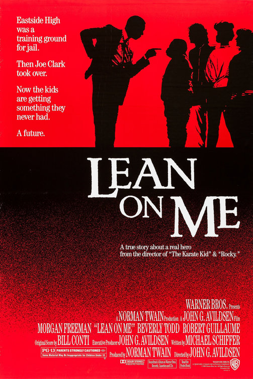 Imagem do Poster do filme 'Meu Mestre, Minha Vida (Lean on Me)'