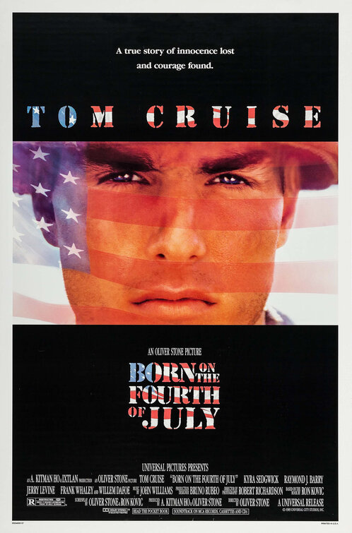 Imagem do Poster do filme 'Nascido em 4 de Julho (Born on the Fourth of July)'