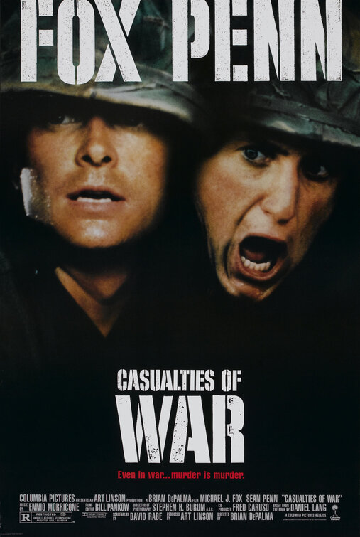 Imagem do Poster do filme 'Pecados de Guerra (Casualties of War)'