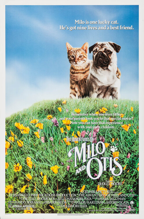 Imagem do Poster do filme 'The Adventures of Milo and Otis'