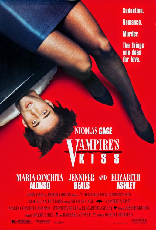 Imagem do Poster do filme 'Um Estranho Vampiro (Vampire's Kiss)'