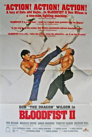 Imagem do Poster do filme 'A Vingança de um Kickboxer (Bloodfist II)'