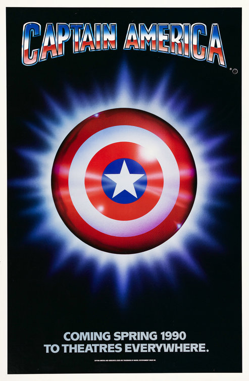 Imagem do Poster do filme 'Capitão América (Captain America)'