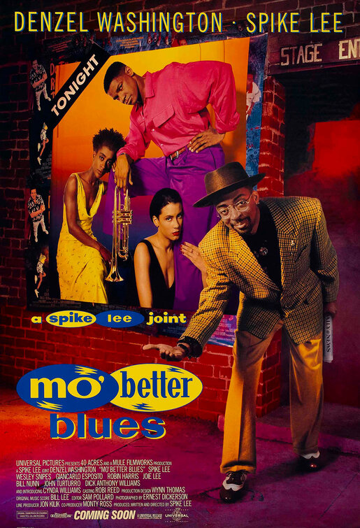 Imagem do Poster do filme 'Mais e Melhores Blues (Mo' Better Blues)'
