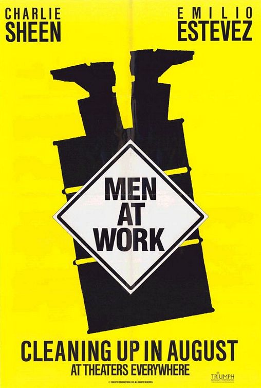 Imagem do Poster do filme 'Trabalho Sujo (Men at Work)'