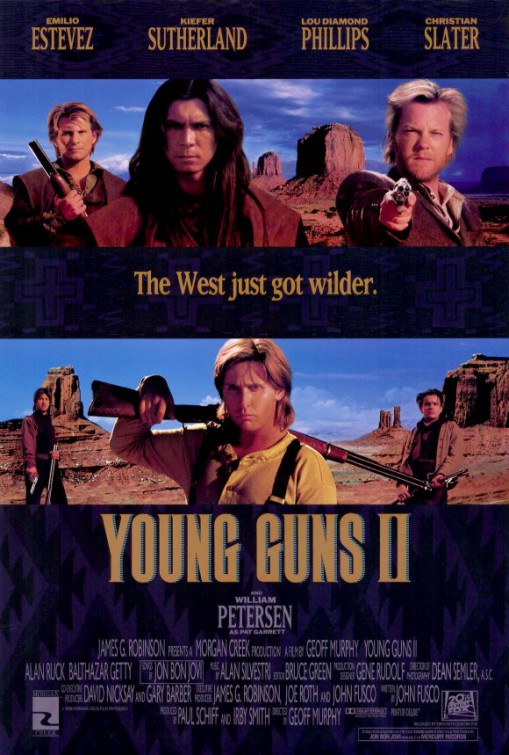Imagem do Poster do filme 'Jovem Demais para Morrer (Young Guns II)'