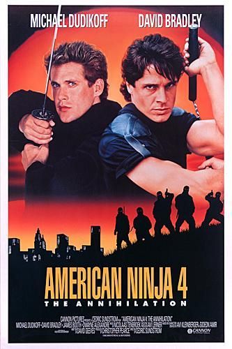 Imagem do Poster do filme 'American Ninja 4: The Annihilation'