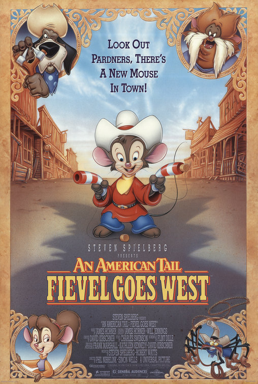 Imagem do Poster do filme 'An American Tail: Fievel Goes West'