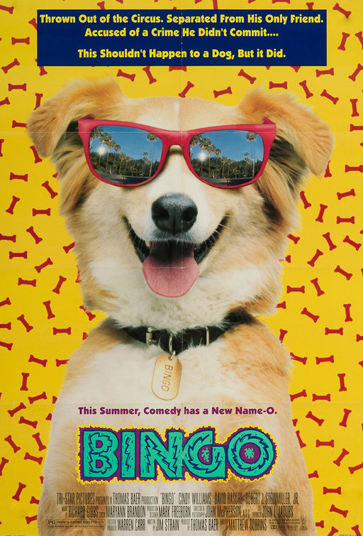 Imagem do Poster do filme 'Bingo: Esperto pra Cachorro (Bingo)'