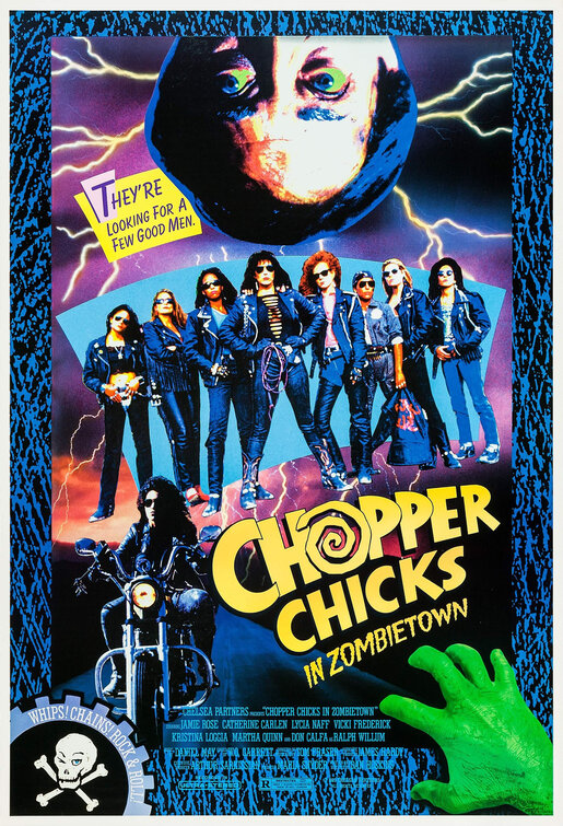 Imagem do Poster do filme 'Aqui Caiu um Zumbi (Chopper Chicks in Zombietown)'