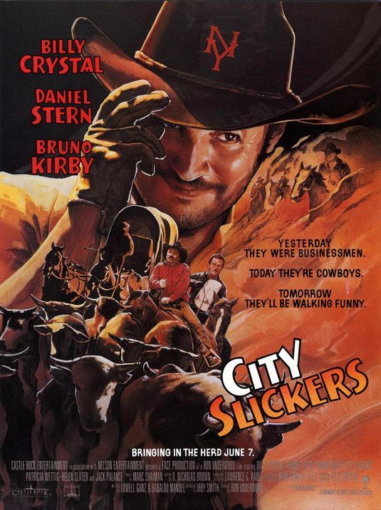 Imagem do Poster do filme 'Amigos, Sempre Amigos (City Slickers)'
