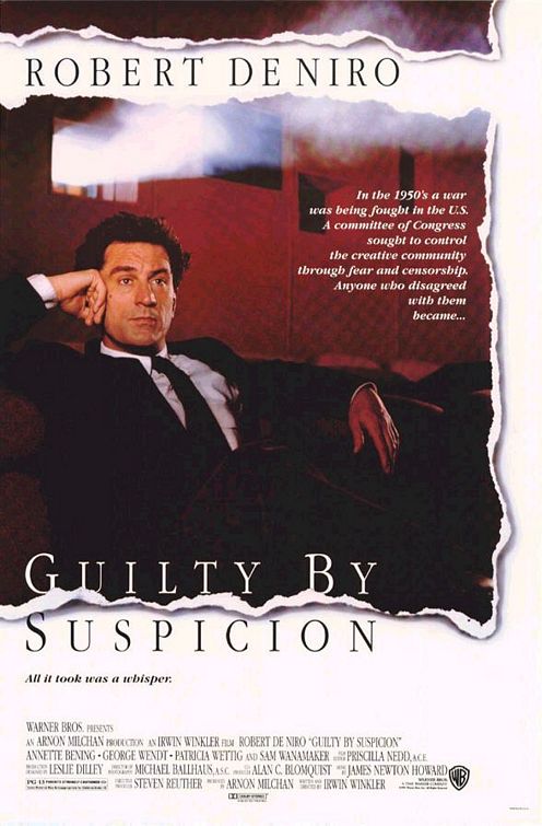 Imagem do Poster do filme 'Culpado por Suspeita (Guilty by Suspicion)'