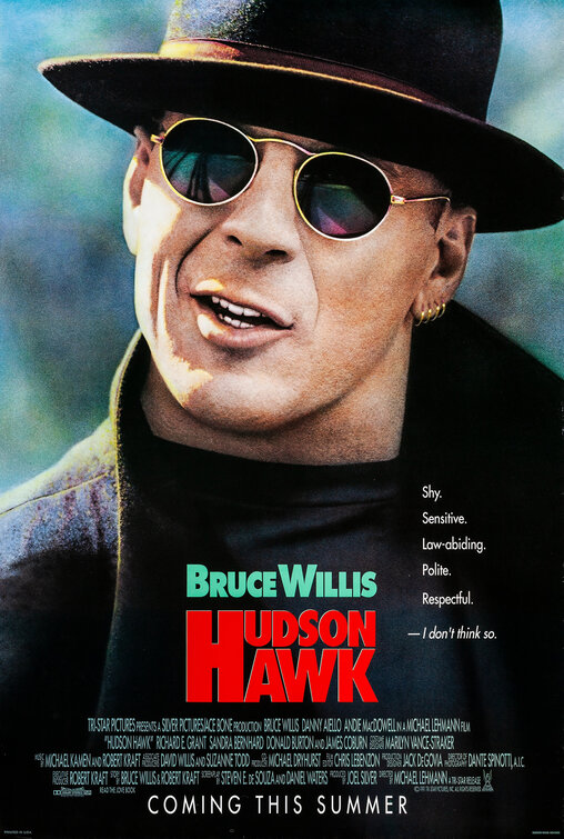 Imagem do Poster do filme 'Hudson Hawk - O Falcão está à Solta (Hudson Hawk)'
