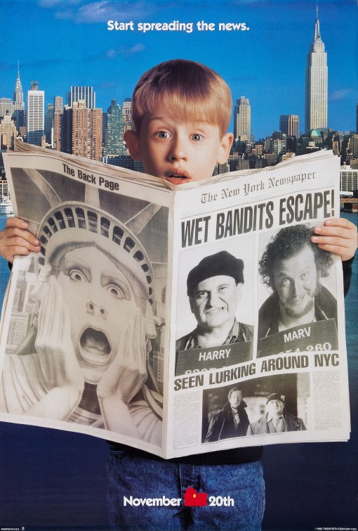 Imagem do Poster do filme 'Esqueceram de Mim 2: Perdido em Nova York (Home Alone 2: Lost in New York)'