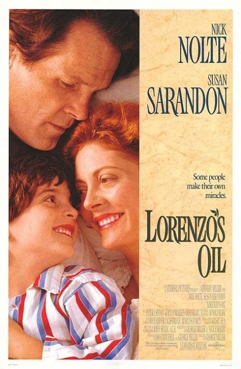 Imagem do Poster do filme 'O Óleo de Lorenzo (Lorenzo's Oil)'