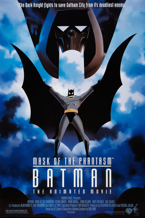 Imagem do Poster do filme 'BATMAN - A MÁSCARA DO FANTASMA (Batman: Mask of the Phantasm)'