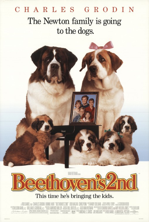 Imagem do Poster do filme 'Beethoven 2 (Beethoven's 2nd)'