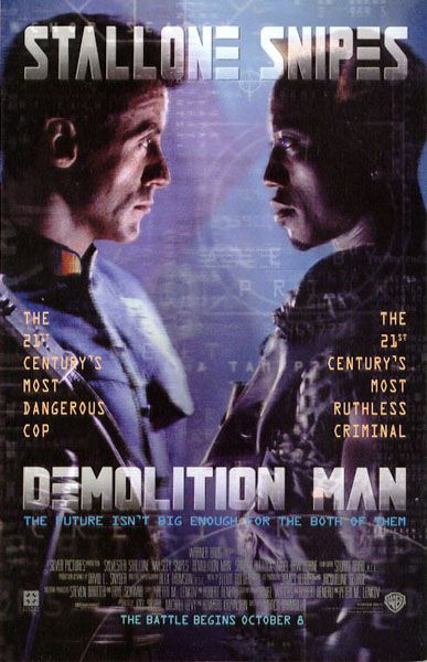 Imagem do Poster do filme 'O DEMOLIDOR (Demolition Man)'