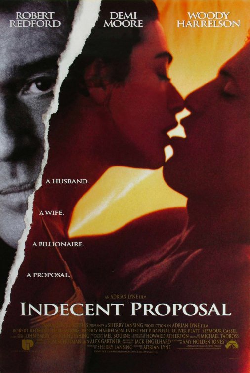Imagem do Poster do filme 'Proposta Indecente (Indecent Proposal)'