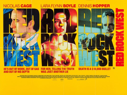 Imagem do Poster do filme 'Morte por Encomenda (Red Rock West)'
