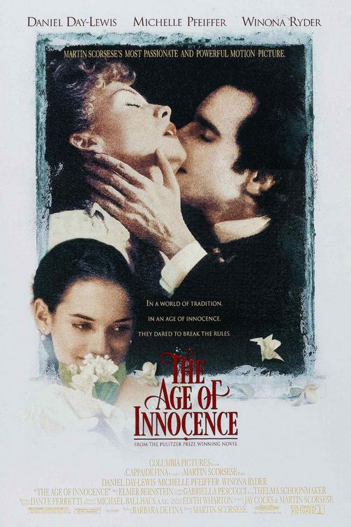 Imagem do Poster do filme 'A Época da Inocência (The Age of Innocence)'