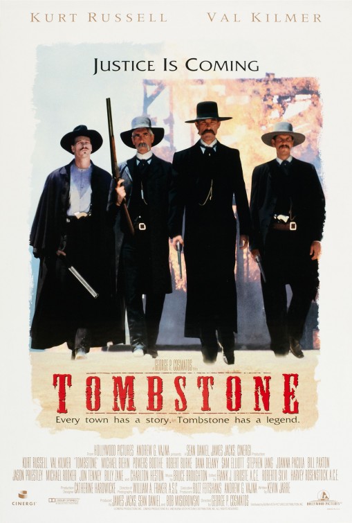 Imagem do Poster do filme 'Tombstone - A Justiça está Chegando (Tombstone)'
