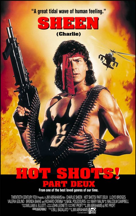 Imagem do Poster do filme 'Top Gang 2 - A Missão (Hot Shots! Part Deux)'