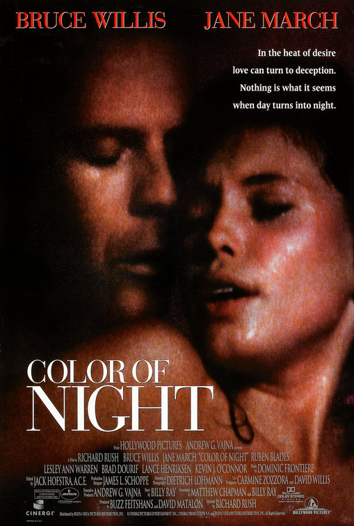 Imagem do Poster do filme 'A Cor da Noite (Color Of Night)'
