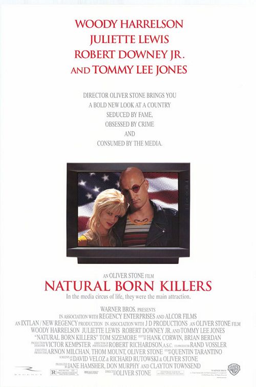 Imagem do Poster do filme 'ASSASSINOS POR NATUREZA (Natural Born Killers)'