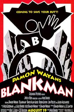 Imagem do Poster do filme 'Blankman: Um Super-Herói Muito Atrapalhado (Blankman)'