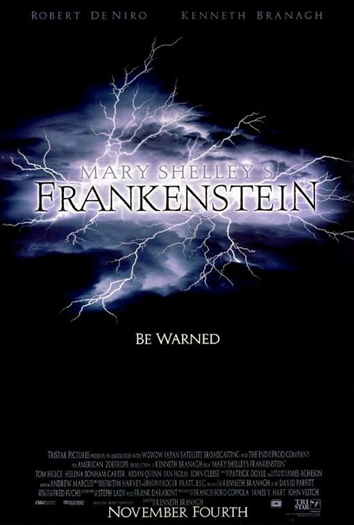 Imagem do Poster do filme 'Frankenstein de Mary Shelley (Mary Shelley's Frankenstein)'