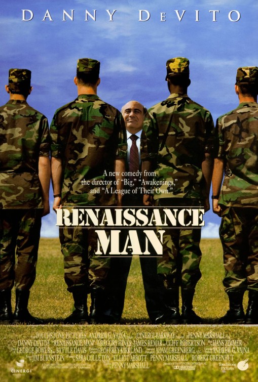 Imagem do Poster do filme 'Um Novo Homem (Renaissance Man)'
