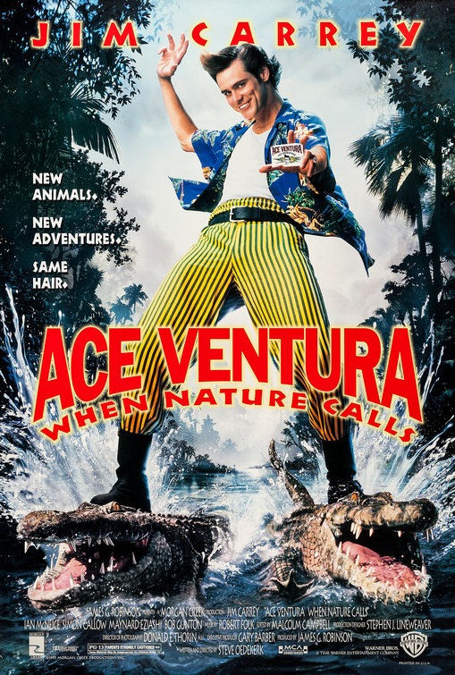 Imagem do Poster do filme 'Ace Ventura 2: Um Maluco na África (Ace Ventura: When Nature Calls)'