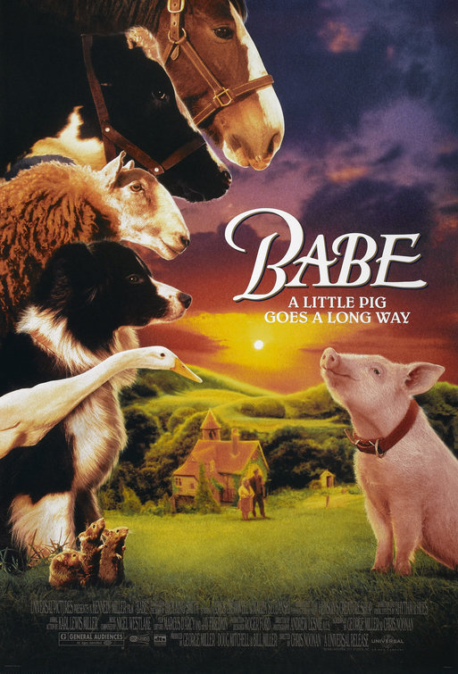 Imagem do Poster do filme 'Babe, o Porquinho Atrapalhado (Babe)'