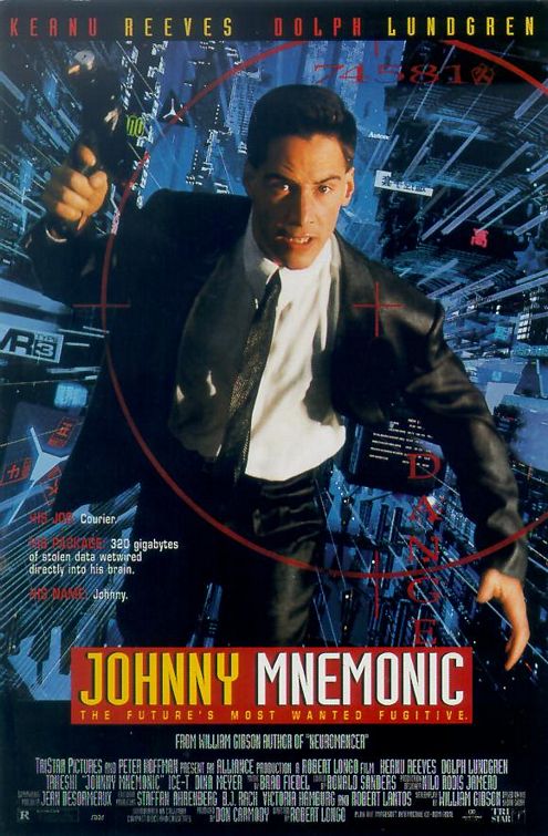 Imagem do Poster do filme 'Johnny Mnemonic - O Cyborg do Futuro (Johnny Mnemonic)'