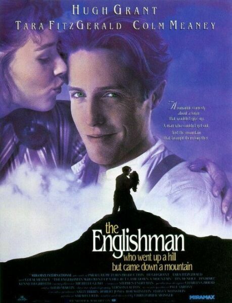 Imagem do Poster do filme 'O Inglês que Subiu a Colina e Desceu a Montanha (The Englishman Who Went Up A Hill But Came Down A Mountain)'