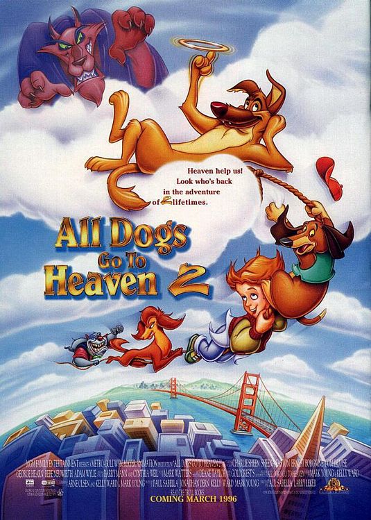Imagem do Poster do filme 'All Dogs Go To Heaven 2'