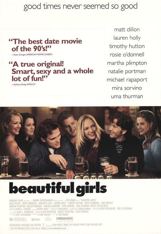 Imagem do Poster do filme 'Brincando de Seduzir (Beautiful Girls)'