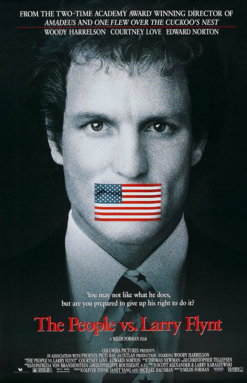 Imagem do Poster do filme 'O Povo Contra Larry Flynt (The People Vs. Larry Flynt)'