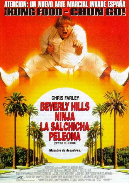 Imagem do Poster do filme 'Um Ninja da Pesada (Beverly Hills Ninja)'