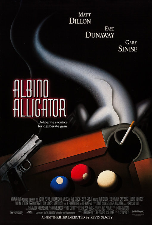 Imagem do Poster do filme 'Ciladas da Sorte (Albino Alligator)'