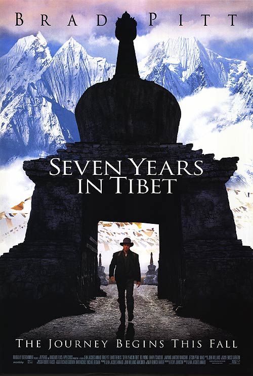 Imagem do Poster do filme 'Sete Anos no Tibete (Seven Years In Tibet)'