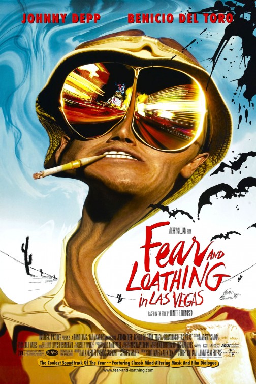 Imagem do Poster do filme 'Medo e Delírio (Fear and Loathing in Las Vegas)'