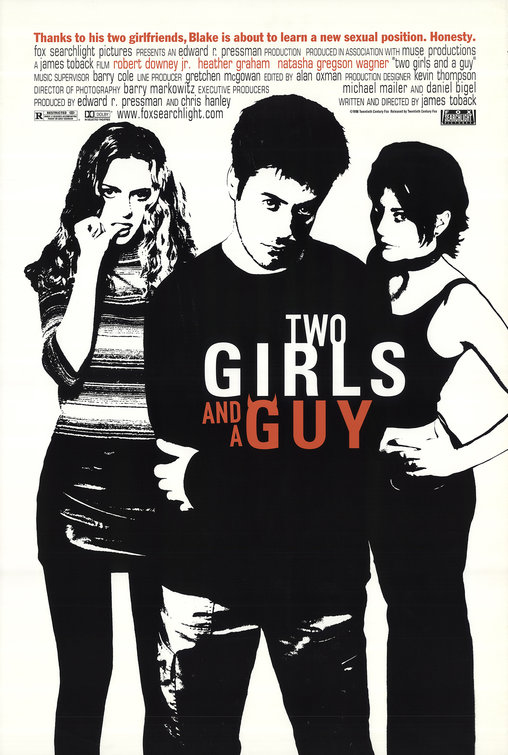 Imagem do Poster do filme 'Uma Paixão Para Duas (Two Girls and a Guy)'