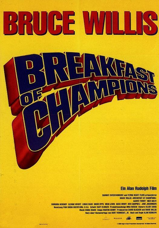Imagem do Poster do filme 'À BEIRA DA LOUCURA (Breakfast of Champions)'