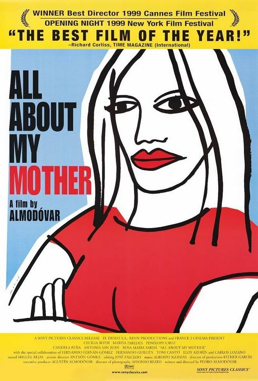 Imagem do Poster do filme 'Tudo Sobre Minha Mãe (All About My Mother)'