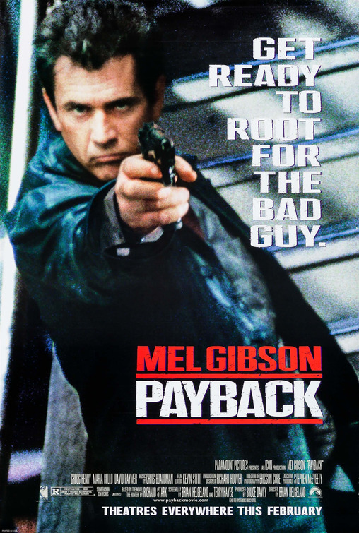 Imagem do Poster do filme 'O TROCO (Payback)'