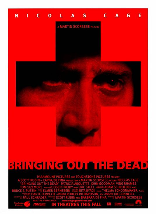 Imagem do Poster do filme 'Vivendo no Limite (Bringing out the Dead)'